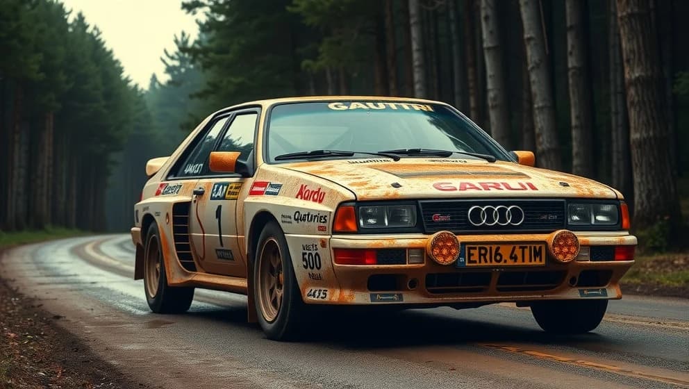 Audi ur quattro från rally till legend