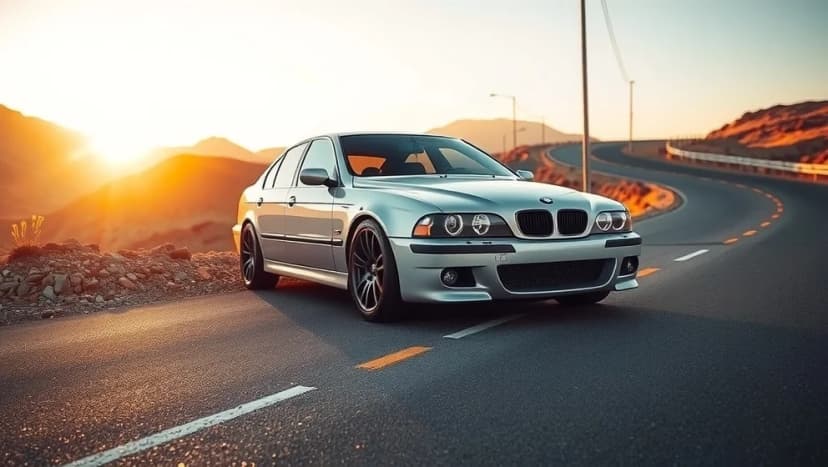 BMW E39 M5 – ikonisk sportsedan från Bayern