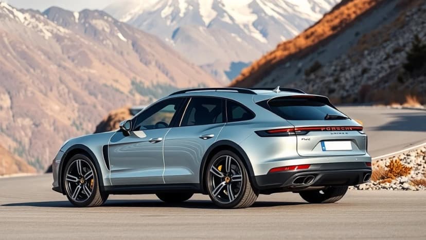 Porsche Taycan Cross Turismo i alla lägen