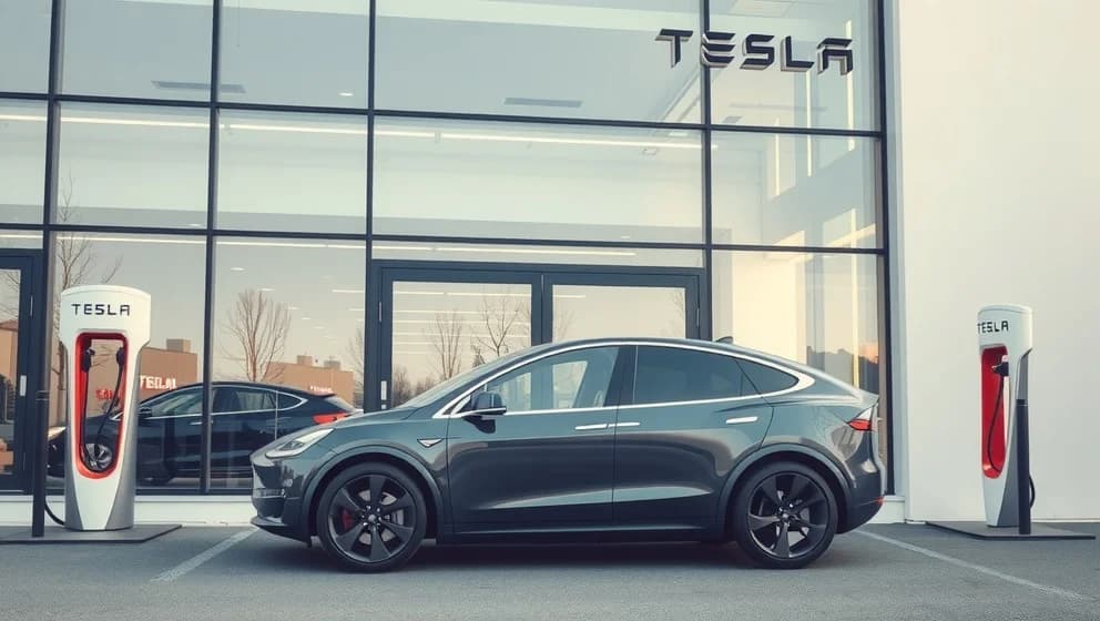 Tesla Segeltorp och deras bilmodeller