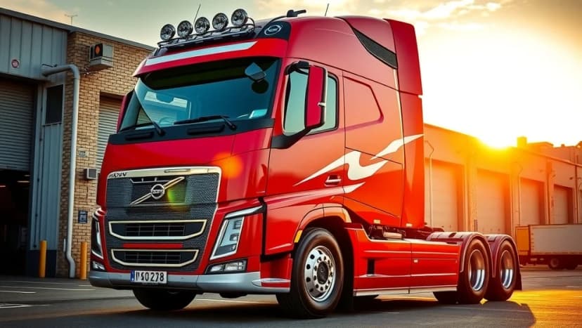Volvo FH16 lastbil för tunga transporter